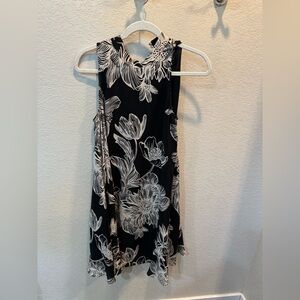 Maeve Monochrome Floral Top